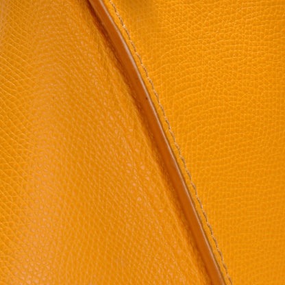 Celine Grained Calfskin Medium Phantom Luggage Yellow 12 of 14