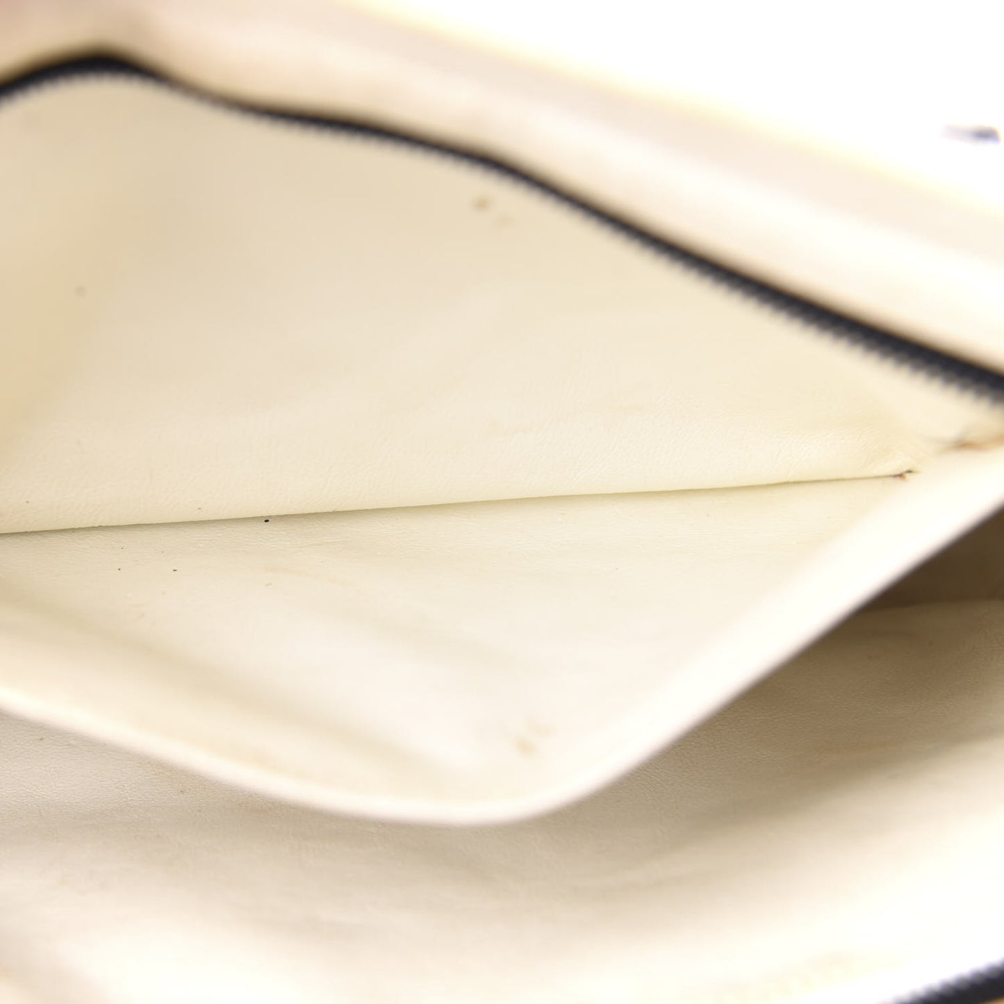Lambskin Quilted Shoulder Bag White