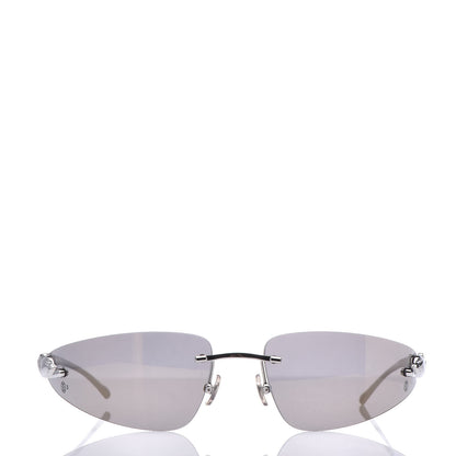 Cartier Panthere De Sunglasses Silver 2 of 8