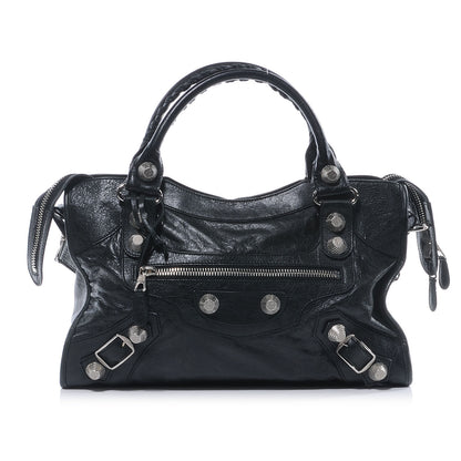 Balenciaga Agneau Giant 21 Silver Hardware City Black 1 of 7