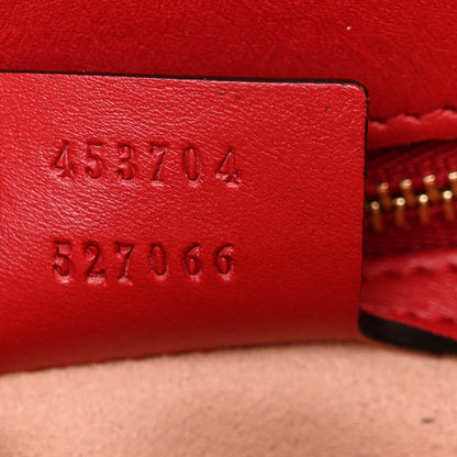 Gucci Soft Guccissima Signature Top Handle Tote Bag Red 7 of 10