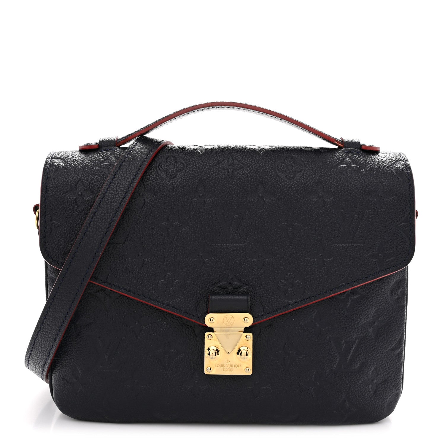 Louis Vuitton Empreinte Pochette Metis Marine Rouge 1 of 12