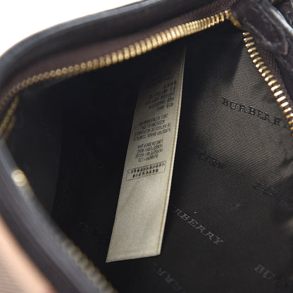 Burberry Haymarket Check Clara Pochette Chocolate 7 of 7