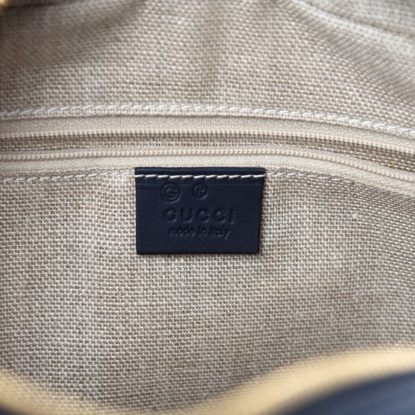 Microguccissima Medium Crossbody Bag Blue