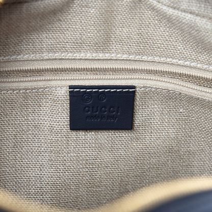 Gucci Microguccissima Medium Crossbody Bag Blue 8 of 10