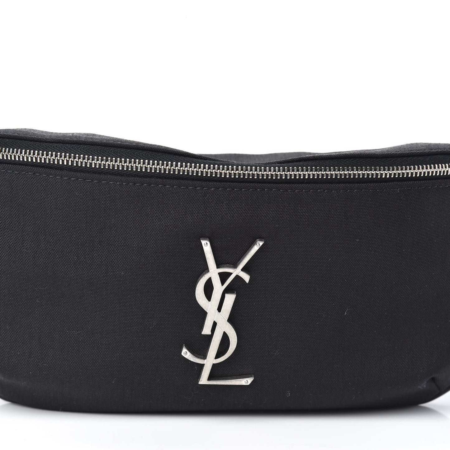 Canvas Monogram Belt Bag Black