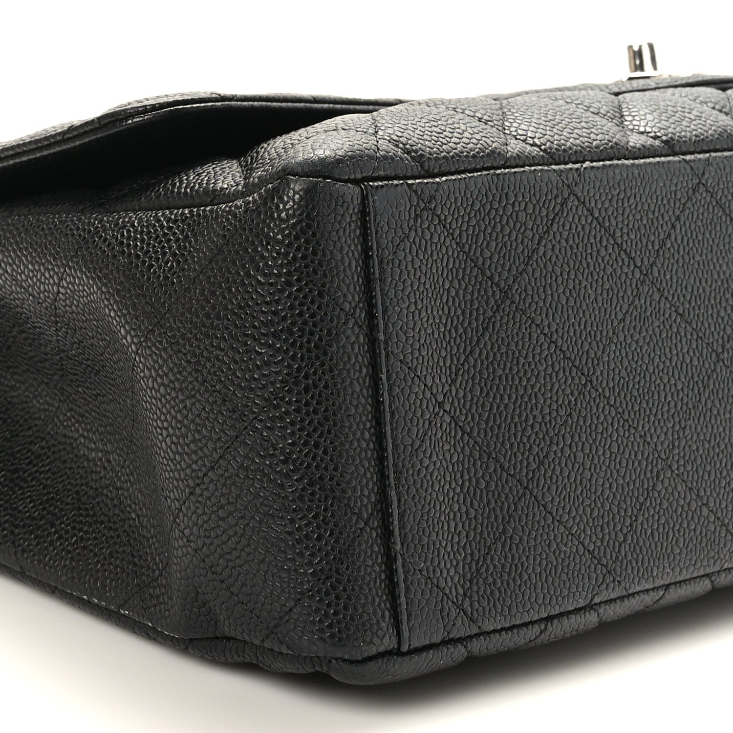 Chanel Caviar Quilted Maxi Single Flap Black 8 of 10