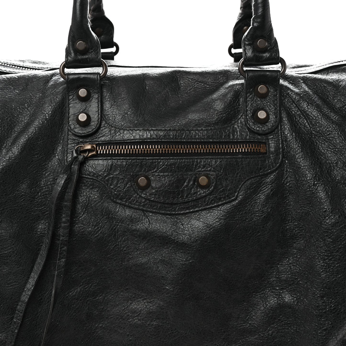 Agneau Classic Hardware Kraft Black