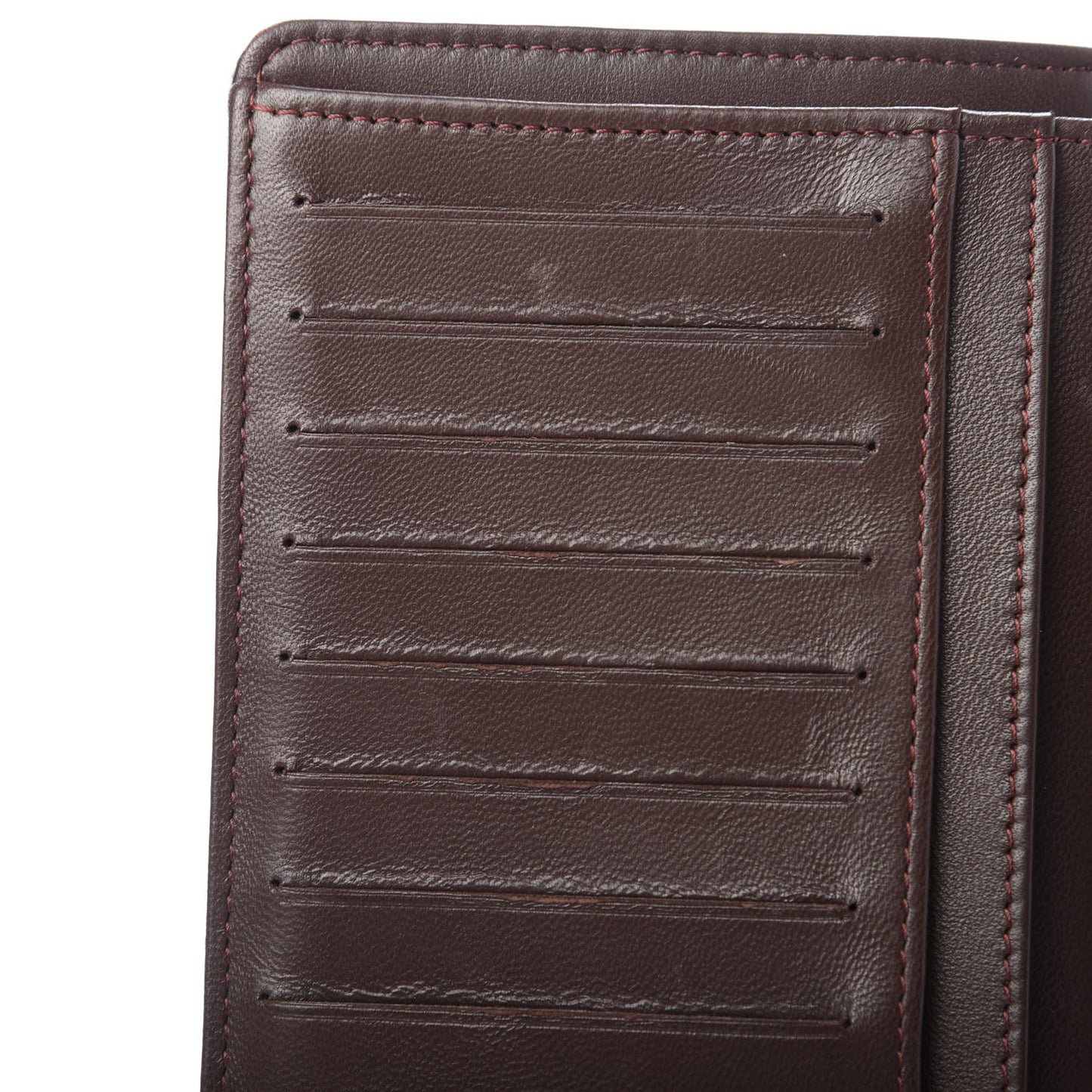 Lambskin Quilted Yen Wallet Black