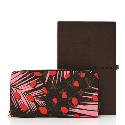 Louis Vuitton Monogram Jungle Dots Zippy Wallet Sugar Pink Poppy 8 of 8
