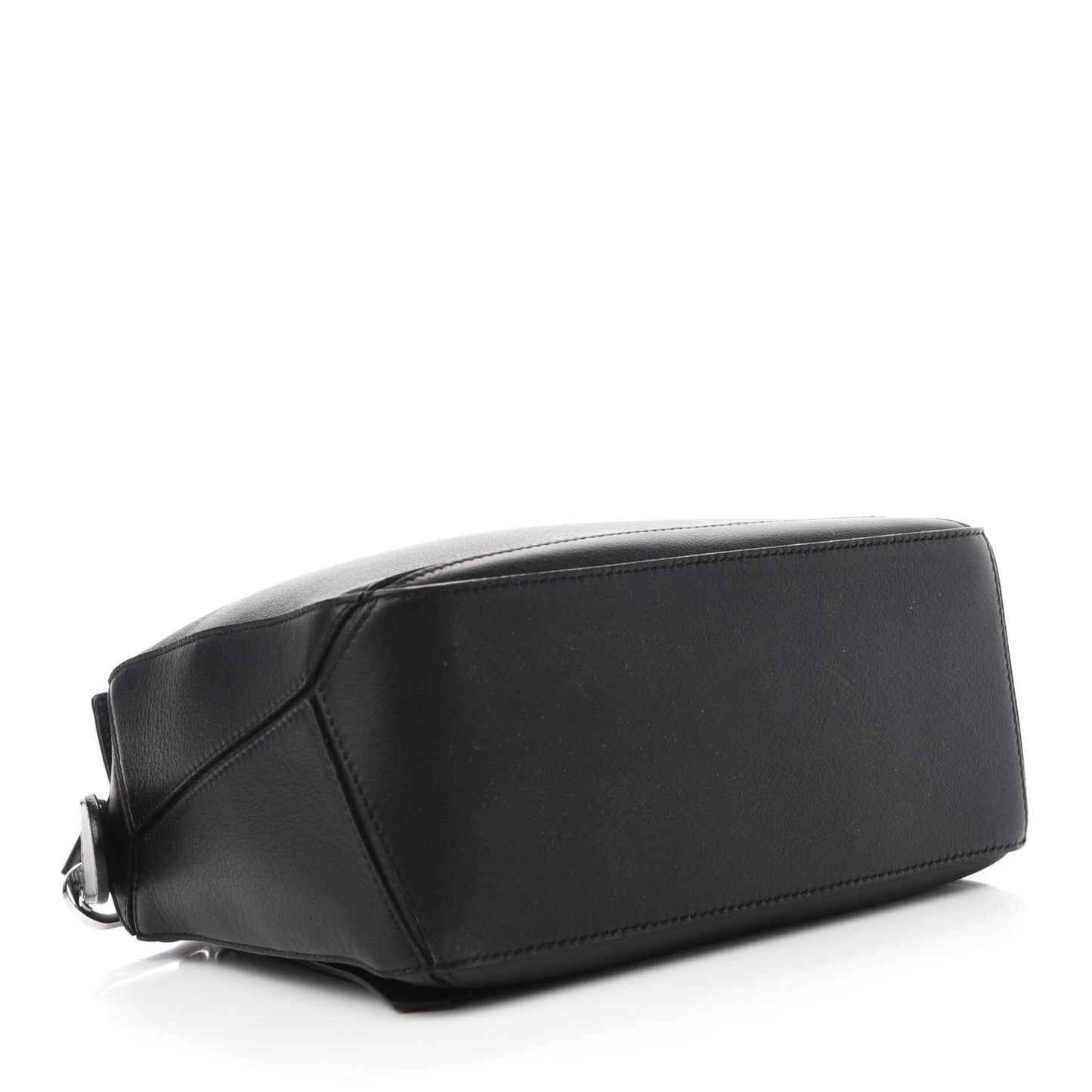 Calfskin Small Puzzle Bag Black