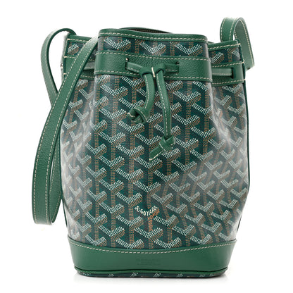 Goyard Goyardine Petit Flot Bucket Bag PM Green 1 of 11