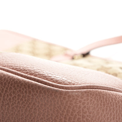 Gucci Monogram Bree Zippered Tote Beige Soft Pink 9 of 10