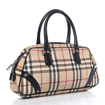 Burberry House Check Studded Bowler Black 2 of 4