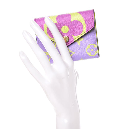 Louis Vuitton Monogram Giant Zoe Wallet Pink Lilac 2 of 8