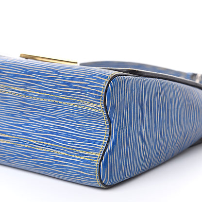 Louis Vuitton Epi Twist Shoulder Bag MM Denim Light 11 of 15