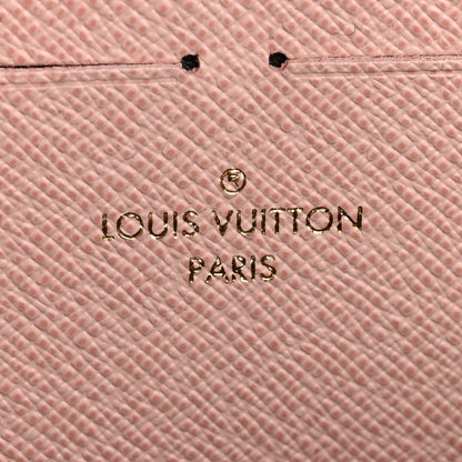 Louis Vuitton Monogram Clemence Wallet Rose Ballerine 6 of 11