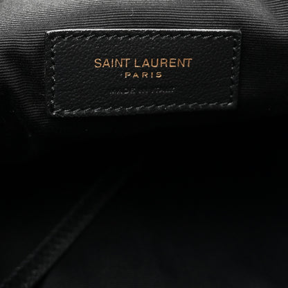 Saint Laurent Lambskin Small Jamie Shopping Tote Black 7 of 10