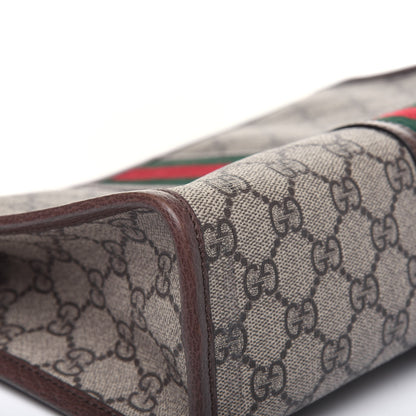 Gucci GG Supreme Monogram Web Toiletry Case Brown 11 of 12