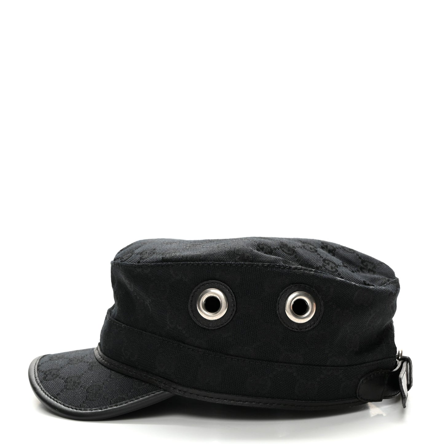 Monogram Canvas Military Hat S Black