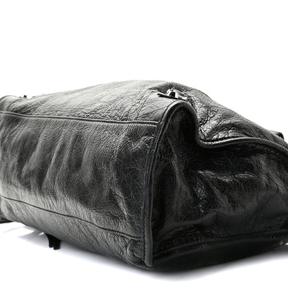 Balenciaga Agneau Classic Silver Hardware City Black 8 of 8