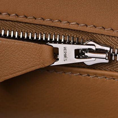 Hermes Swift In & Out Birkin 25 Biscuit 19 of 33