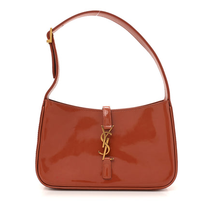 Saint Laurent Patent Le 5 A 7 Hobo Mild Rose 1 of 13
