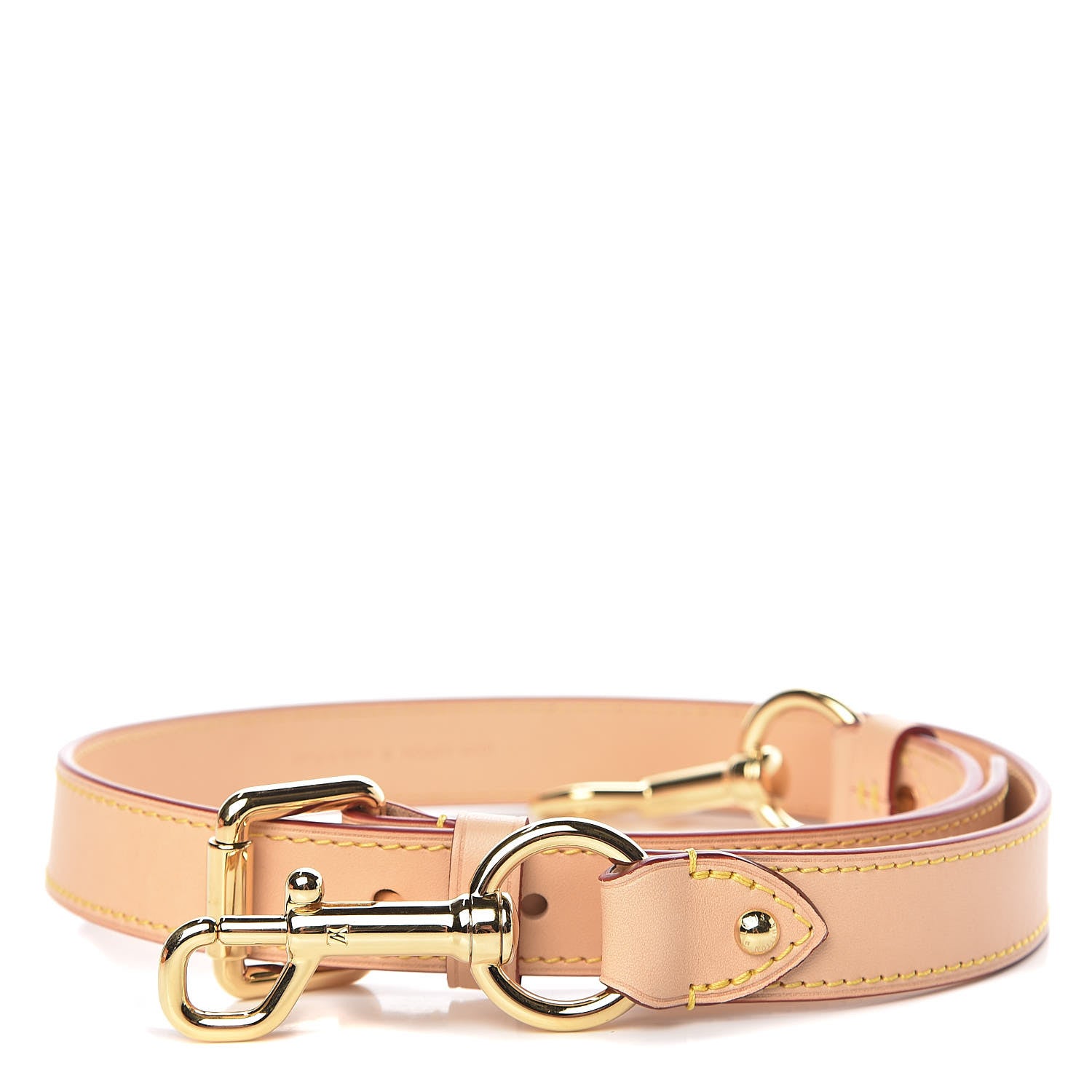 Louis Vuitton Vachetta 25mm Adjustable Shoulder Strap VVN 1 of 6