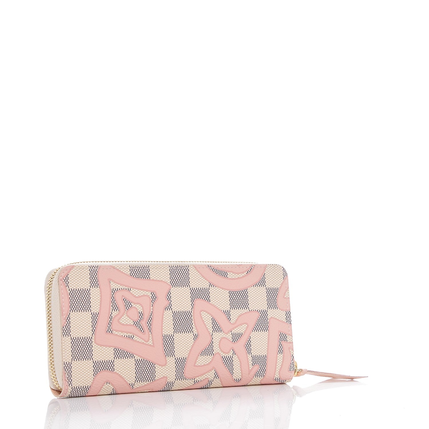 Louis Vuitton Damier Azur Tahitienne Clemence Wallet 3 of 6
