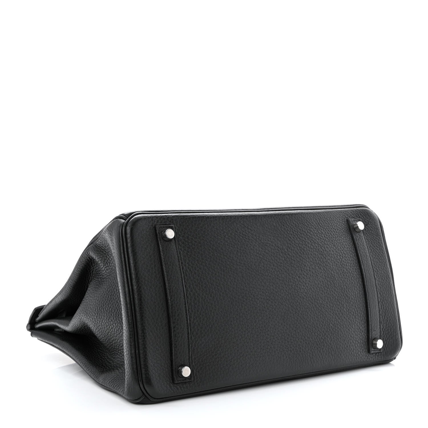 Hermes Taurillon Clemence Birkin 35 Black 4 of 11