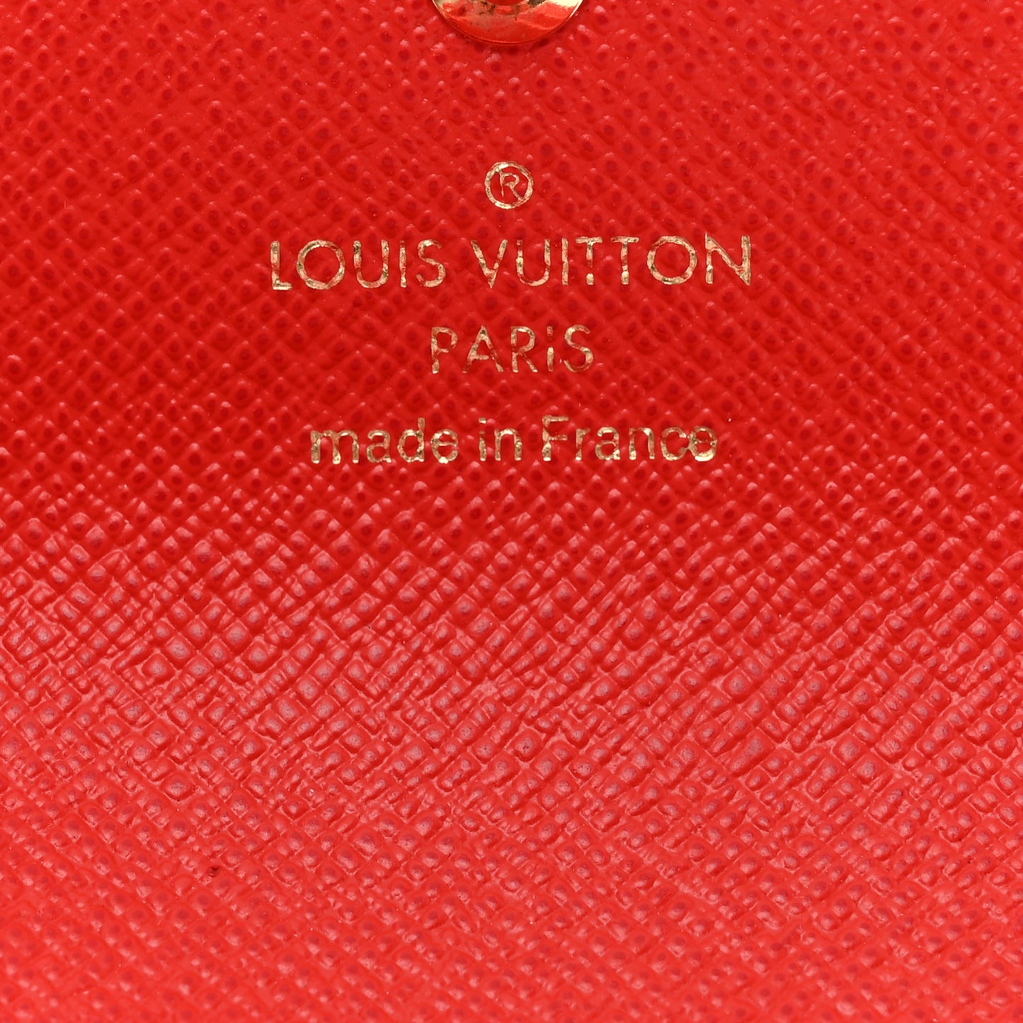 Monogram Sarah Multicartes Coquelicot