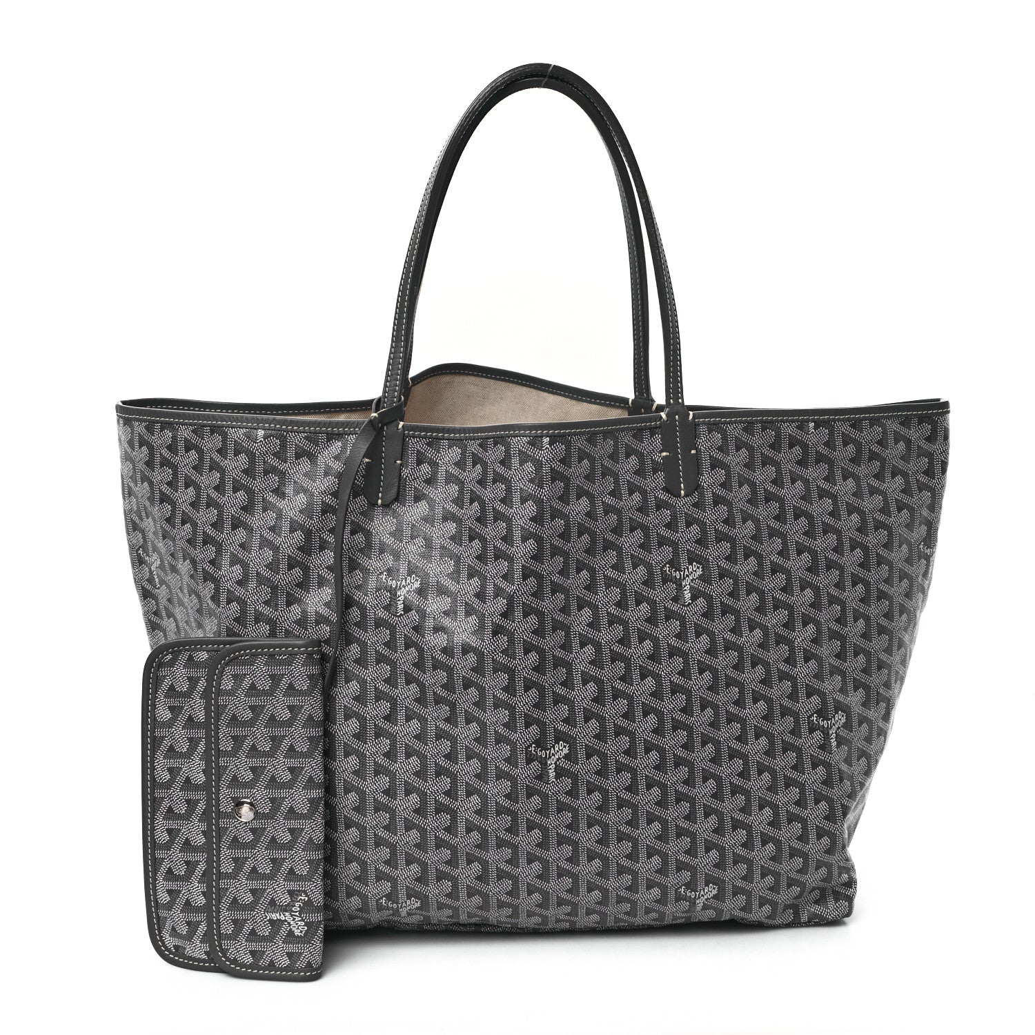 Goyard Goyardine Saint Louis GM Grey 2 of 11