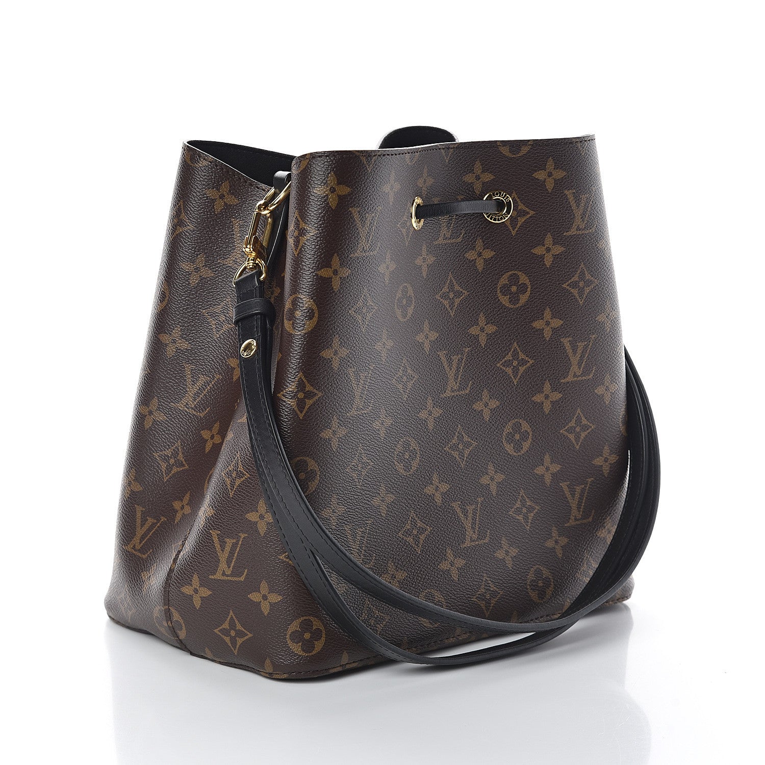 Louis Vuitton Monogram Neonoe MM Black 2 of 8