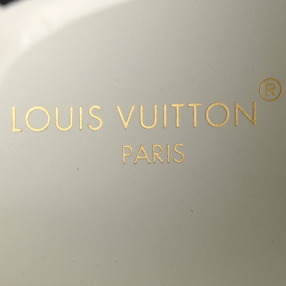 Louis Vuitton Monogram Embossed Calfskin Time Out Sneakers 38 White Black 7 of 12