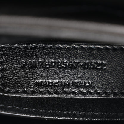 Saint Laurent Lambskin Quilted Le 57 Diamond Shoulder Bag Black 7 of 10