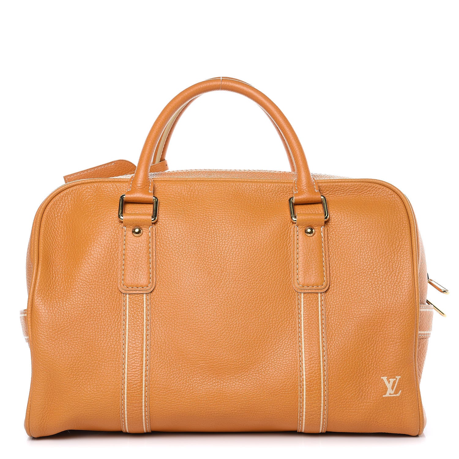 Louis Vuitton Tobago Calfskin Carryall Yellow 1 of 13