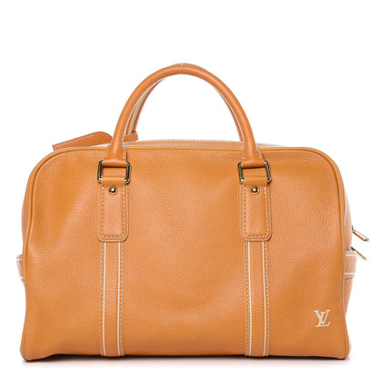 Louis Vuitton Tobago Calfskin Carryall Yellow 1 of 13