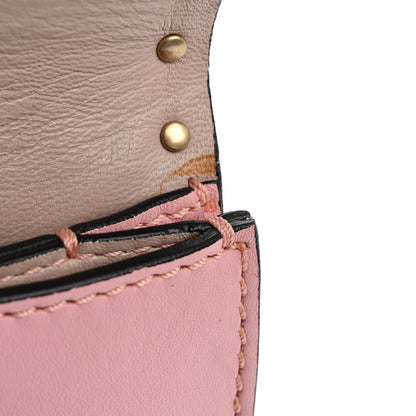 Valentino Garavani Nappa Rockstud Wristlet Clutch Water Rose 18 of 23