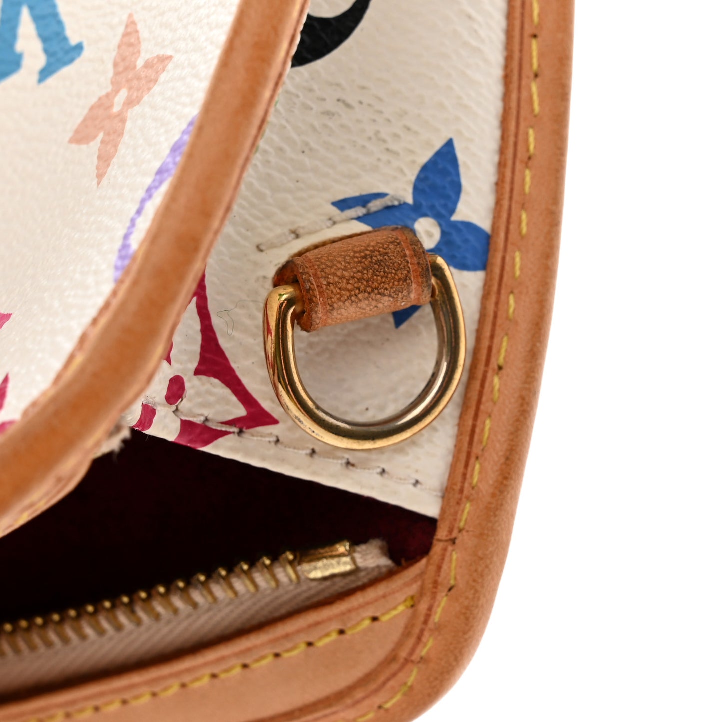 Monogram Multicolor Shirley White