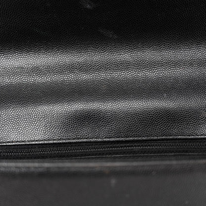 Chanel Caviar Quilted New Medium Boy Flap Black 11 of 13