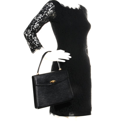 Louis Vuitton Epi Malesherbes Black 3 of 7