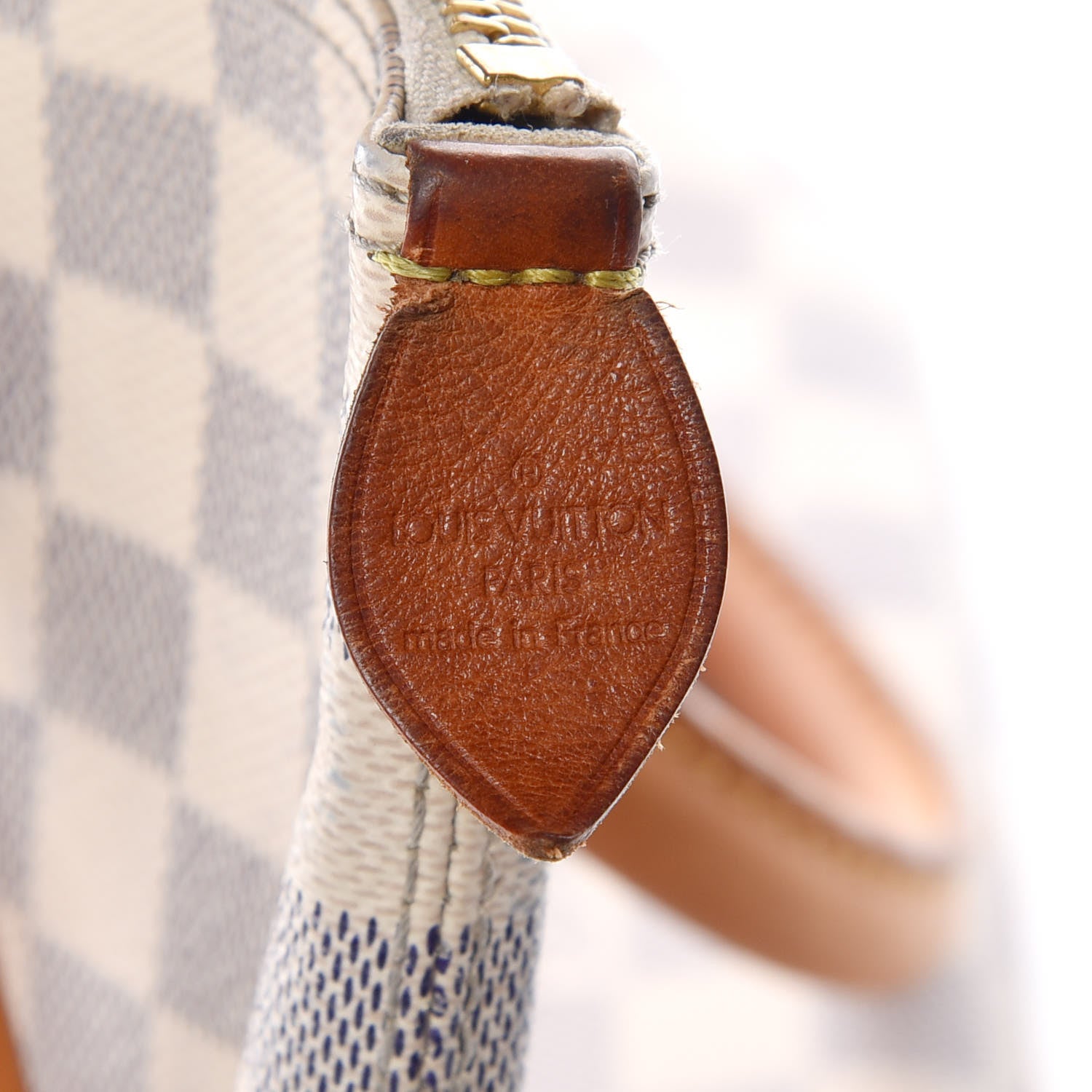 Louis Vuitton Damier Azur Saleya PM 6 of 24
