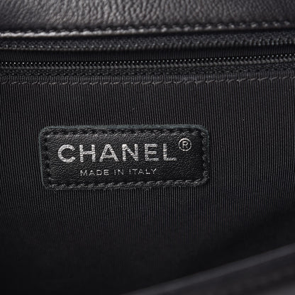 Chanel Lambskin Quilted Large Boy Flap Black 6 of 13