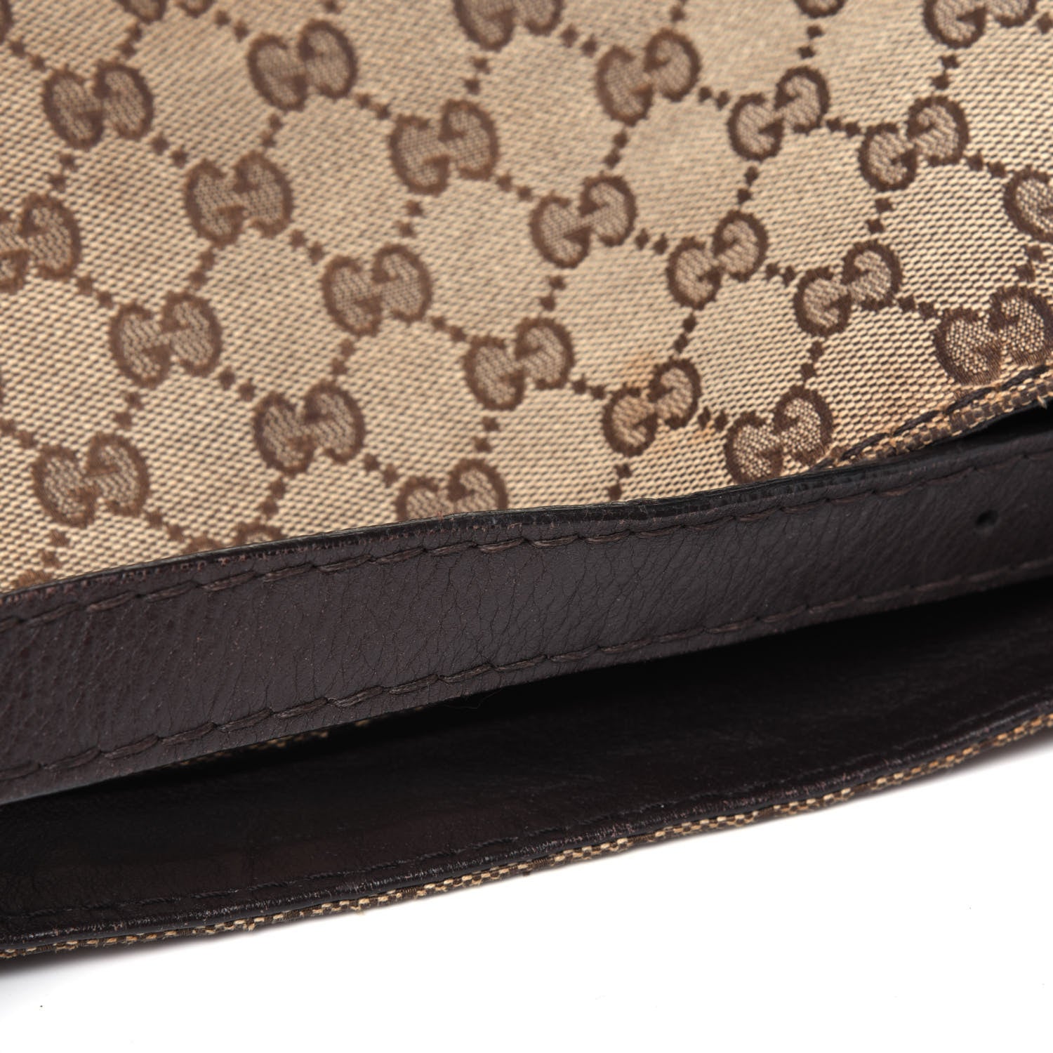 Gucci Monogram Charlotte Medium Hobo Brown 25 of 29