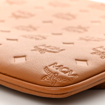 MCM Calfskin Ottomar Crossbody Pouch Cognac 11 of 11