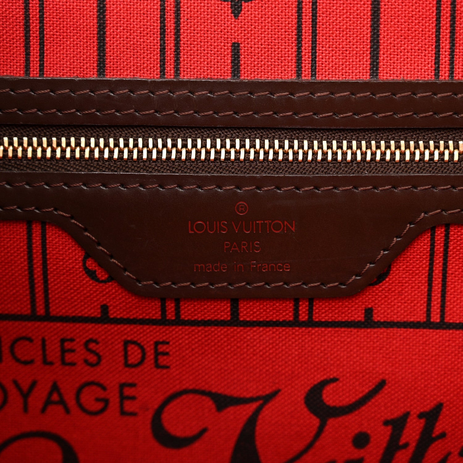 Louis Vuitton Damier Ebene Neverfull PM 6 of 11