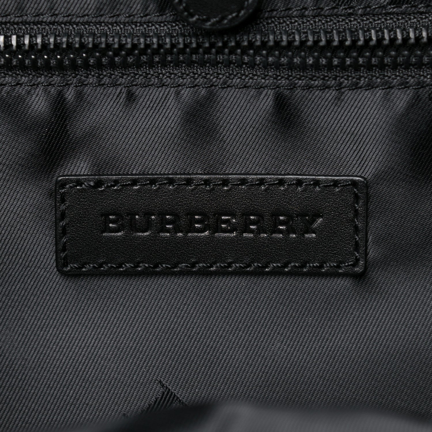 Burberry Technical Nylon Large Rucksack Backpack Black 5 of 10