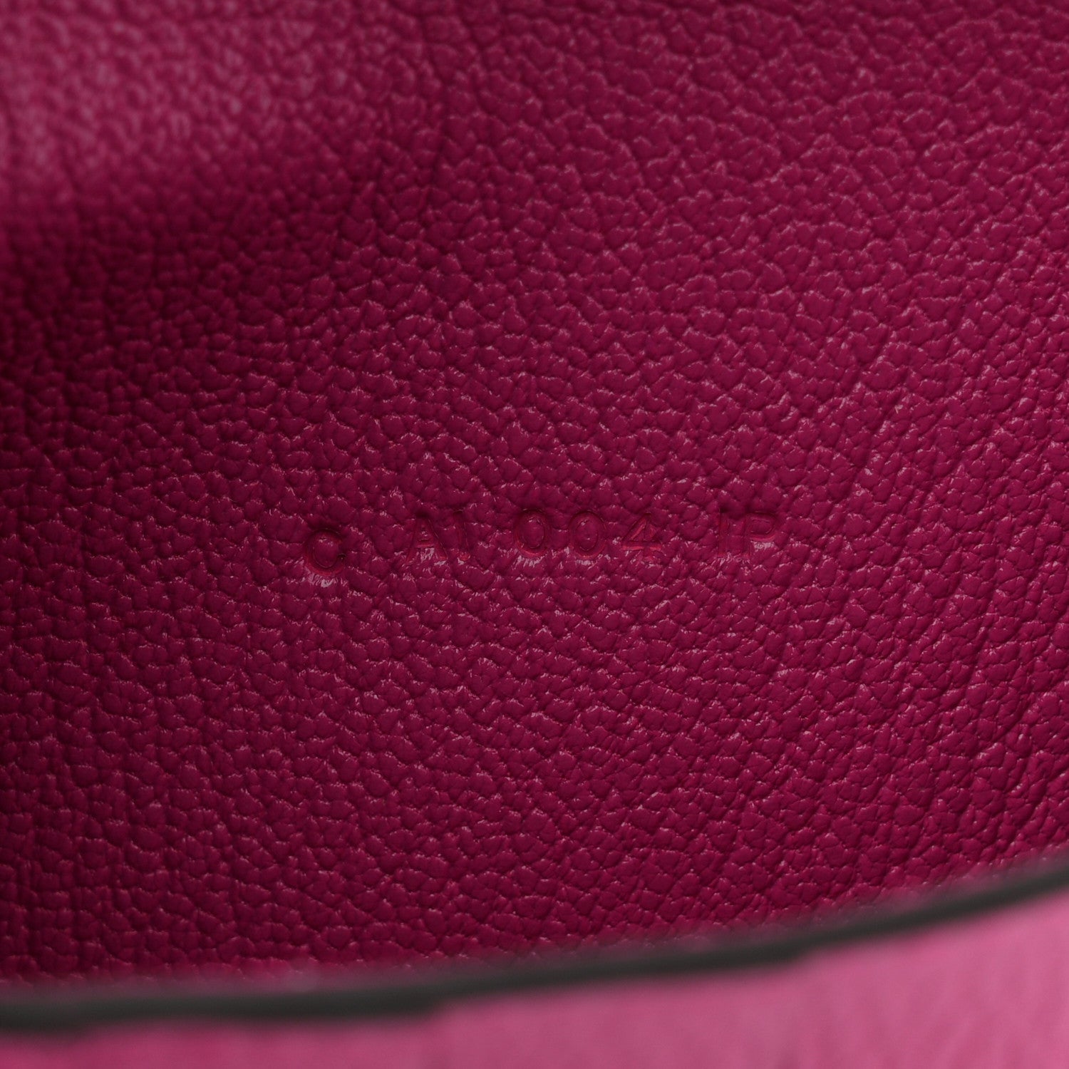 Hermes Chevre Mysore Medium Kelly Wallet Fuchsia 7 of 8