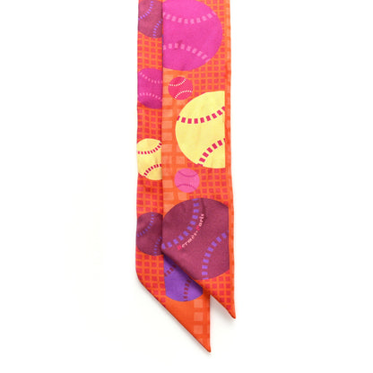 Hermes Silk Balles de Tennis Twilly 2 of 8
