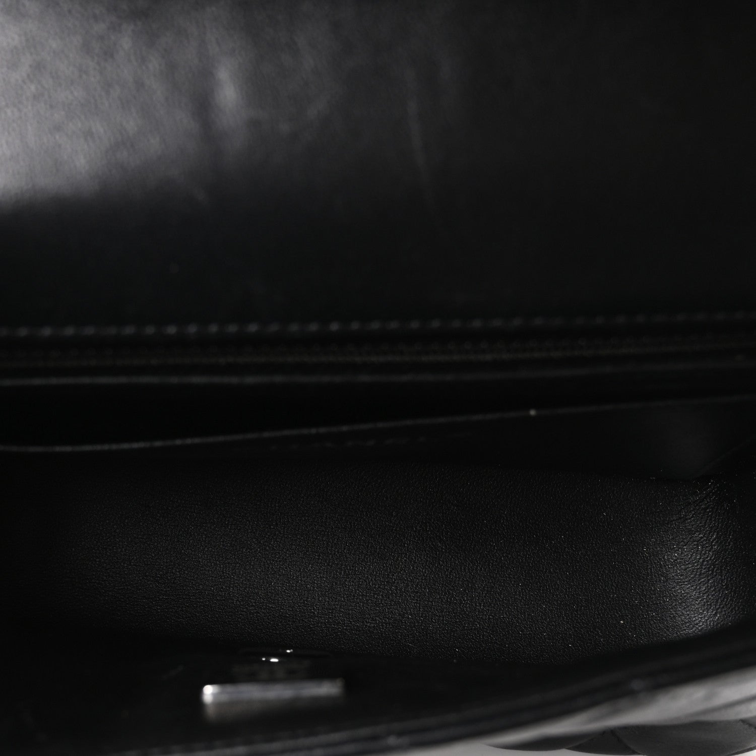 Chanel Lambskin Quilted Mini Rectangular Flap Black 5 of 10